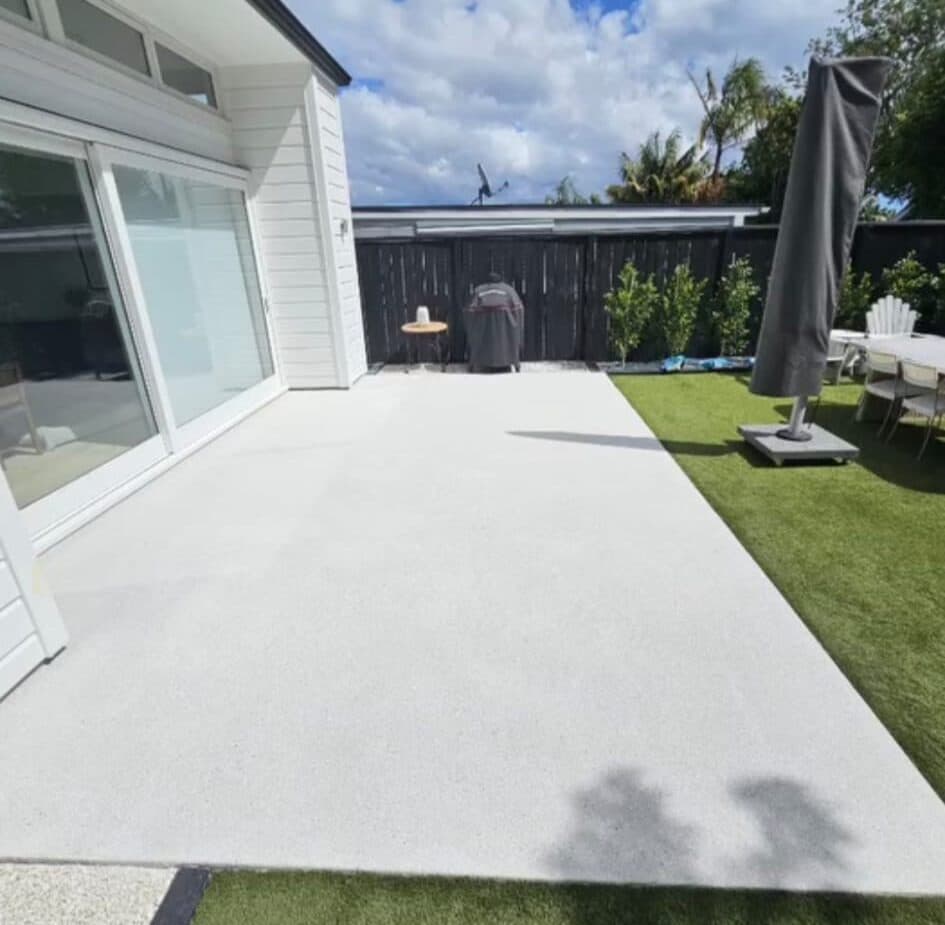 Fortress Floors premium epoxy patio finish