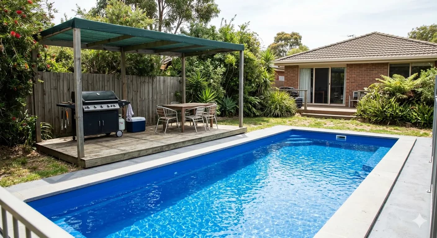 Pool surround epoxy coating